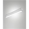 Fabas TURNER PLAFONIERA ALLUMINIO A LED 29W 4000K 3570LM OPALE IP40 100CM