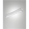 Fabas TURNER PLAFONIERA ALLUMINIO A LED 29W 4000K 3570LM PRISMATIC IP40 100CM DIMMERABILE DALI