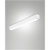 Fabas TURNER PLAFONIERA BIANCO A LED 29W 4000K 3570LM OPALE IP40 100CM DIMMERABILE DALI