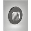 Fabas WINK SEGNAPAPASSO LED 3W 3000K 215LM GRIGIO SCURO TONDO IP65