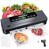 VIRIECH Macchina Sottovuoto Alimentare 5 in 1, Macchina Sottovuoto Multifunzione con 50 Sacchetti Sottovuoto, Taglierina Alimenti Integrata, Macchina Sottovuoto Professionale per Alimenti Secchi