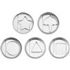 YNR 15 Pezzi Stampi Biscotti Acciaio Inox, Formine Per Biscotti A Forma Di Ombrello, Coreano Zucchero Candy Making Strumenti per Sfida dei Biscottis del Gioco
