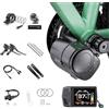 Varstrom BAFANG Varstrom Motore Centrale TSDZ8 TSDZ2B - Kit Motore Centrale con Sensore di Coppia 48V 750W 500W 36V 250W per Bici Elettrica, Display LCD e Batteria Opzionali, Kit Conversione per 68-73 mm