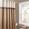 Lush Decor Terra Shower Curtain, Beige/Ivory, 72 Inches x 72 Inches