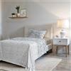 Italian Bed Linen Set Lenzuola Letto Fashion, Made in Italy- Completo Letto in Morbida Microfibra, Lenzuolo Sotto con Angoli, Telo Sopra 180x270 e Federa con Patella Interna, Piazza e Mezza, Jakarta
