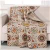 Greenland Home Fashions Greenland Home Coperta Trapuntata Andorra 100% Cotone
