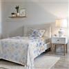Italian Bed Linen Set Lenzuola Letto Fashion, Made in Italy- Completo Letto in Morbida Microfibra, Lenzuolo Sotto con Angoli, Telo Sopra 180x270 e Federa con Patella Interna, Piazza e Mezza, Spirals