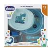 Chicco All You Need Set Per La Pappa 12 Mesi+ Piatti Posatine E Tazza Azzurro