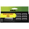 GILLETTE Labs - 6 lame di ricambio