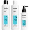 NIOXIN System 3 Kit - Cofanetto Volumizzante Shampoo 300 Ml + Balsamo 300 Ml + Trattamento 100 Ml