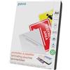 Pavo - Foglio di Laminazione A4 75/80 mic, 25 Pezzi - Lucido