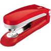 Novus E 25 - Cucitrice con levapunti integrato, capacità: 25 fogli, colore: Rosso/Grigio