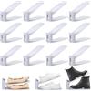 Starvortex 12 Pezzi Portascarpe Regolabili, Organizzatore Scarpe
