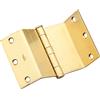 National Hardware 248 N236-020 248-Cerniera Trasparente oscillante, 8,9 cm, Ottone Satinato, 3-1/2