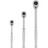 TEKTON Set di cricchetti a sgancio rapido da 1/4, 3/8, 1/2 (3 pezzi) | SRH91100