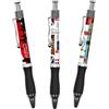 Pens Set di 3 penne a sfera da collezione Union Jack Londra con bandiera britannica UJ UK England Gift Click