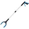 GNALIA Pinza Telescopica con Punta Magnetica, 83CM Pinza Raccogli Oggetti, 360° Testa Rotante, Pinza Lunga Prendi Oggetti per la Raccolta della Spazzatura,bastone prendi oggetti(blu)