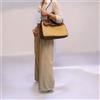 Le Corone Bags Borsa a mano Debby Rafia in pelle e rafia