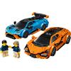 LEGO Lamborghini Revuelto e Huracán STO