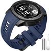ANBEST Compatibile con Garmin Instinct 2/Instinct Cinturino, Braccialetto Sport di Ricambio in Silicone Adatto per Instinct 2/Instinct/Instinct Esports/Instinct Solar Smart Watch, Pietra