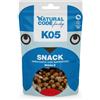 Natural code dog snack K05 superfood maiale 120gr