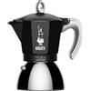 Bialetti Caffettiera 4 Tazze per induzione Alluminio colore Nero - 0006934