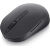 Dell Mouse Ambidestro Wireless + Bluetooth Ottico 1600 DPI - MS7421W-GR-EU