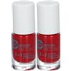 Dermovitamina Micoblock® 3 in 1 Smalto Idratante e Traspirante Rosso 2x5 ml per unghie