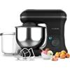Cecotec Frullatore Impastatore Cecomixer Merengue 5L 1200 Ice-Cream Nero. 1200 W, 5 Funzioni, Ciotola in Acciaio da 5 L e Accessori per Sbattere e Impastare, Include Funzione per Fare il Gelato