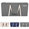 GoSports - Custodia professionale in tela per cornhole, per dimensioni regolamentari di 1,2 x 0,6 m, colore grigio