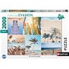 Nathan - Puzzle da 2000 pezzi - Beachside - Adulti e bambini a partire dai 14 anni - Puzzle di alta qualità - Adattamento perfetto - Collezione Escape - 87310