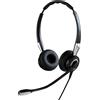 Jabra Cuffia con microfono Jabra 2409-720-209 cuffia e auricolare Cablato A Padiglione Ufficio Nero, Argento [2409-720-209]