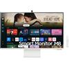 Samsung S32DM801UU Monitor PC 81,3 cm [32] 3840 x 2160 Pixel 4K Ultra HD LED Bianco (32IN M80D USB-C UHD WHITE SMART) [LS32DM801UUXXU]