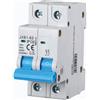 gloca Interruttore Magnetotermico Automatico 2P 32A 220V 6KA 2 Moduli DIN C32