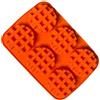 Selecto Bake Stampo in silicone rotondo per waffle al cioccolato, stampo per pancake a 6 cavità, stampo antiaderente per mini muffin a cuore, ottimo per la macchina per waffle dimagrante
