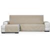 EYSA copridivano antimacchia mini per chaise longue lato sinistro colore beige design Genna