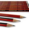 Staedtler Tradition, 12 matite per disegnare e per schizzi, set delle gradazioni più popolari: 6B 5B 4B 3B 2B B HB F H 2H 3H 4H