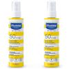 Mustela® Spray Latte Solare SPF 50 protezione alta 2x200 ml
