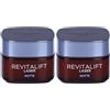 L'Oréal Paris Crema Viso Notte Revitalift Laser X3, Azione Antirughe Anti-Età con Acido Ialuronico e Pro-Xylane, 50 ml 2x50