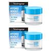 Neutrogena Hydro Boost Crema Idratante Viso, Acido Ialuronico 2x50 ml Gel