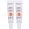 ROUGJ+ Crema Solare Antimacchia Protezione Molto Alta SPF 50+ 2x40 ml solare