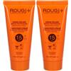 ROUGJ+ Crema Solare Media Protezione SPF15 2x100 ml solare