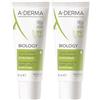 A-Derma Biology Crema Leggera dermatologica idratante 40ml - Pelle normale, pelle mista 2x40 ml