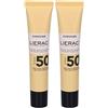 Lierac (Laboratoire Native IT) Lierac Sunissime Il Fluido Solare Vellutato Viso SPF50 Set da 2 2x40 ml Crema solare