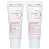 BIODERMA Sensibio DS+ Crema lenitiva purificante dermatite seborroica 2x40 ml