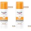 Eucerin Sun Photo Aging Control Tinted Anti-età Gel Crema SPF50+ crema sun Colore Medium 50 ml 2x50 solare