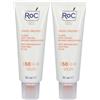 ROC SOLEIL PROTECT Fluido Viso Uniformante Anti Macchie SPF50 2x50 ml Crema solare