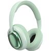 ND NEXT DESTINATION Cuffie Bluetooth senza fili, suono stereo, bassi potenti e lunga durata della batteria, cuffie wireless Bluetooth con fascia leggera, apparecchi acustici, verde