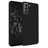 MyGadget Cover per Samsung Galaxy S21 - Custodia Protettiva in Silicone Morbido Matt - Case TPU Flessibile - Ultra Protezione Antiurto & Antiscivolo Nero