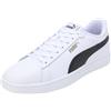 PUMA Smash 3.0 L, Sneaker Uomo, White Black Gold, 39 EU